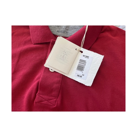 Brunello Cucinelli Men's Short-Sleeve Polo, size Small (46IT/36US) - Picture 3 of 4